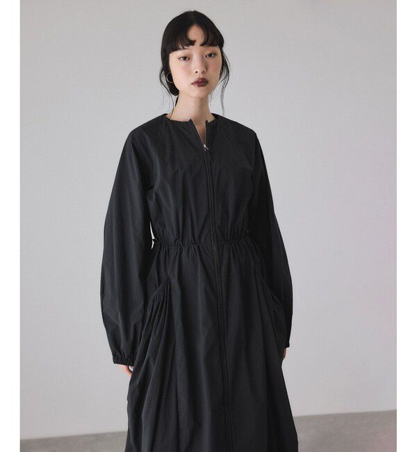 ADAM ET ROPE'「ナイロンコクーンワンピースコート」|その他|