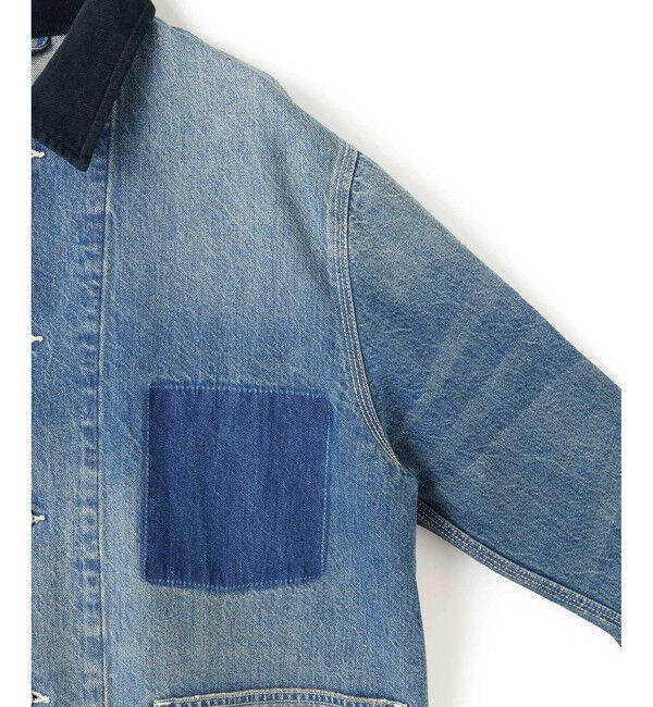 ADAM ET ROPE'「【サステナブル】デニム＆カツラギカバーオール」|その他|