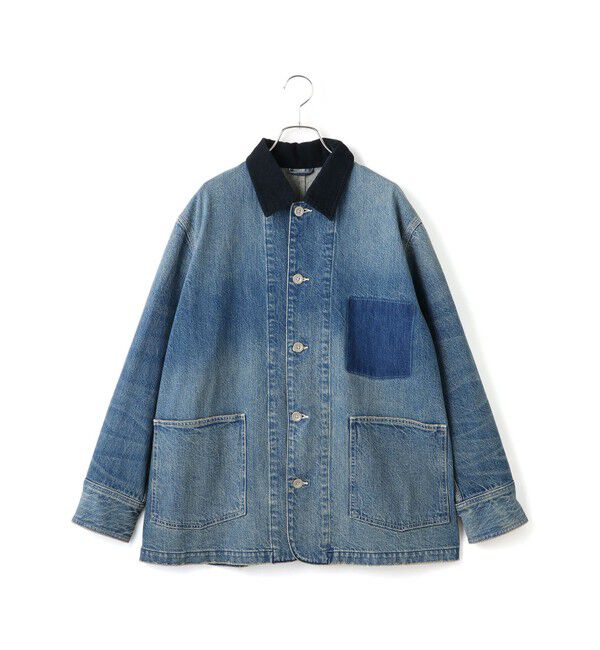 ADAM ET ROPE'「【サステナブル】デニム＆カツラギカバーオール」|その他|