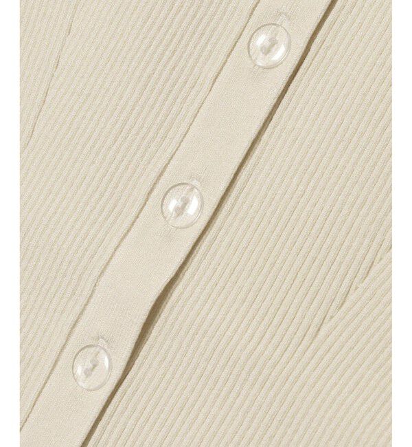 ADAM ET ROPE'「【WEB限定】キャミソールセットクロップドカーディガン」|カーディガン|