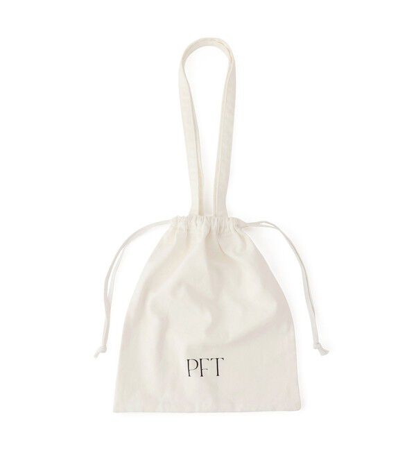 ADAM ET ROPE'「【PFT】Drawstrig Mini Pochette」|ショルダー・メッセンジャー|
