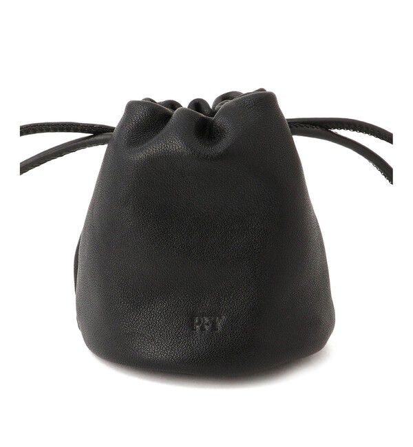 ADAM ET ROPE'「【PFT】Drawstrig Mini Pochette」|ショルダー・メッセンジャー|