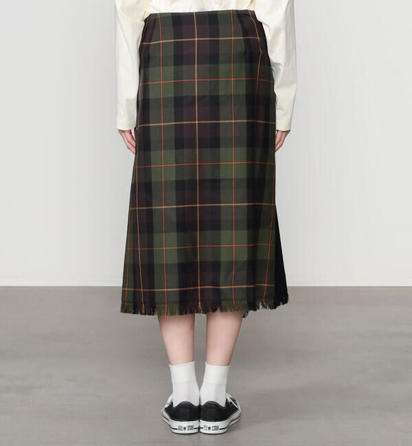 ONEIL OF DUBLIN「O'NEIL OF DUBLIN | ウーステッドウール ラップスカート WOMEN」|スカート|