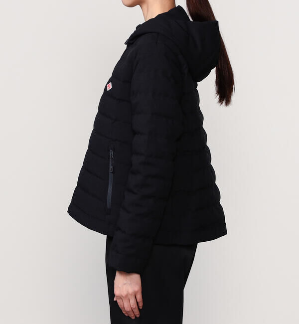 DANTON「DANTON | ウールライク フードダウンジャケット WOMEN」|ダウン|