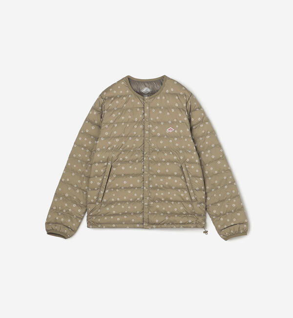 DANTON「DANTON | インナーダウンジャケット PRINT WOMEN」|ダウン|