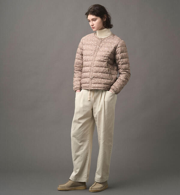 DANTON「DANTON | インナーダウンジャケット PRINT WOMEN」|ダウン|