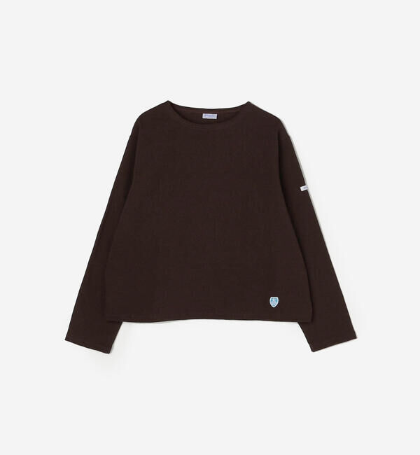 ORCIVAL「ORCIVAL | コットンロード クルーネックTシャツ WOMEN」|Tシャツ・カットソー|DKBROWN
