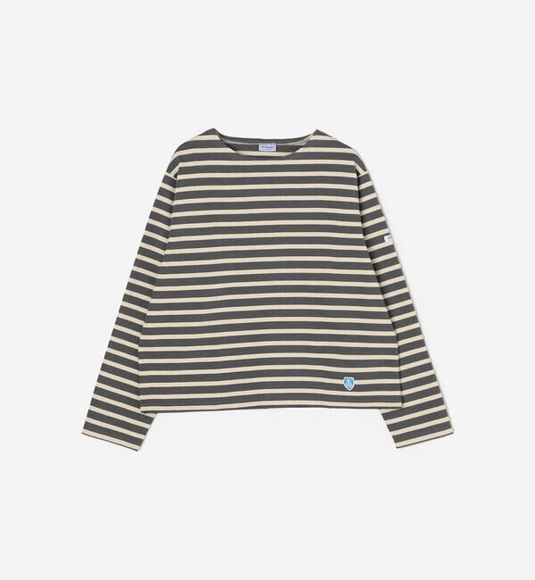 ORCIVAL「ORCIVAL | コットンロード クルーネックTシャツ WOMEN」|Tシャツ・カットソー|GREY系1