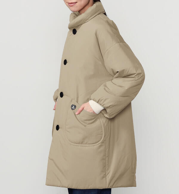 ORCIVAL「ORCIVAL | スタンドカラー中綿ロングブルゾン WOMEN」|ダウン|