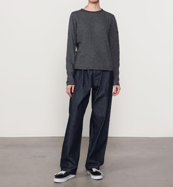 ORCIVAL「ORCIVAL | ダブルガーゼ クルーネックプルオーバー WOMEN」|Tシャツ・カットソー|