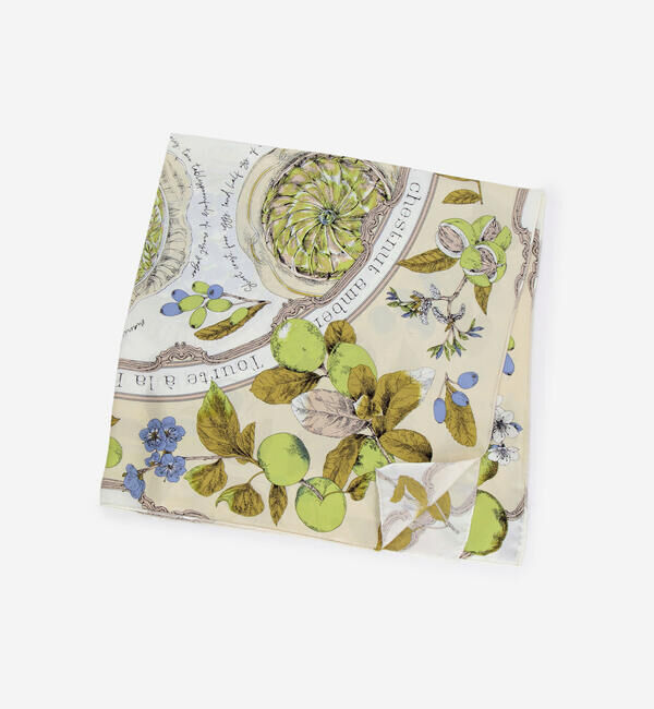  「manipuri | シルクスカーフ アンティークレシピ 65&times;65 WOMEN」|バンダナ・スカーフ|