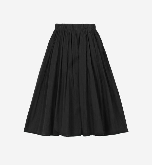  「INDIA INDUSTRY | コットンローン ギャザースカート WOMEN」|スカート|