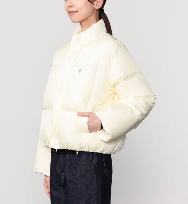 GYMPHLEX「Gymphlex | ナイロン ダウンショートジャケット WOMEN」|ダウン|
