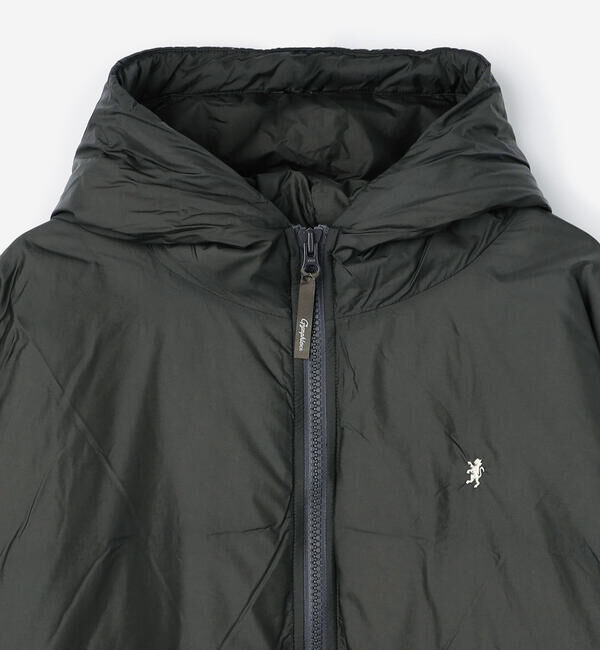 GYMPHLEX「Gymphlex | ナイロン フードダウンジャケット MEN」|ダウン|