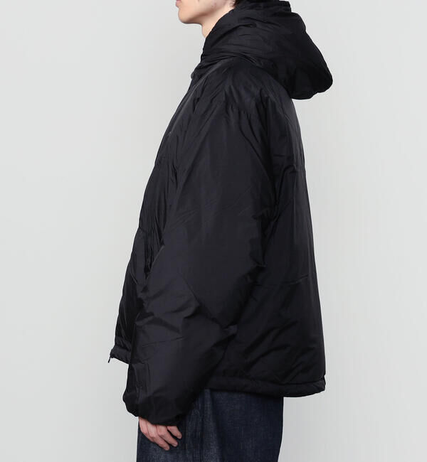 GYMPHLEX「Gymphlex | ナイロン フードダウンジャケット MEN」|ダウン|