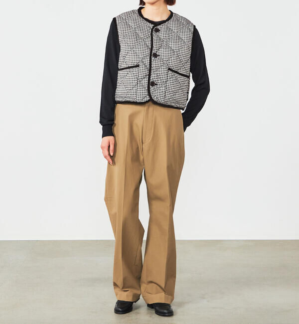 GYMPHLEX「Gymphlex | ナイロンタフタ キルトダウンショートベスト WOMEN」|その他|