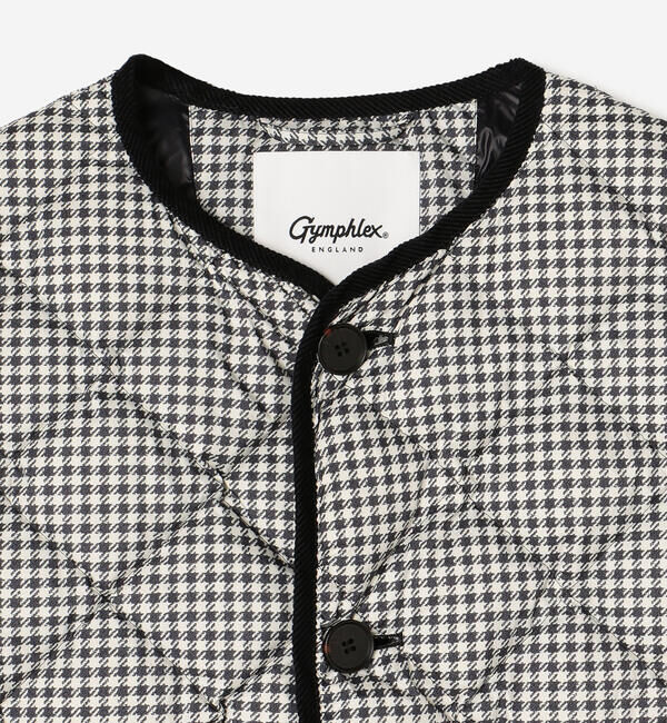 GYMPHLEX「Gymphlex | ナイロンタフタ キルトダウンショートベスト WOMEN」|その他|