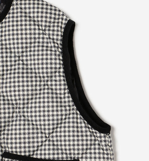 GYMPHLEX「Gymphlex | ナイロンタフタ キルトダウンショートベスト WOMEN」|その他|