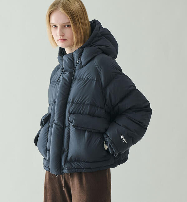 GYMPHLEX「Gymphlex | ダウン フードショートジャケット WOMEN」|ダウン|