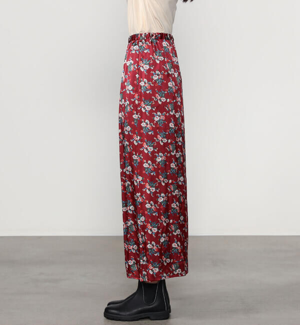  「THE SHINZONE | フラワープリント ロングスカート WOMEN」|スカート|