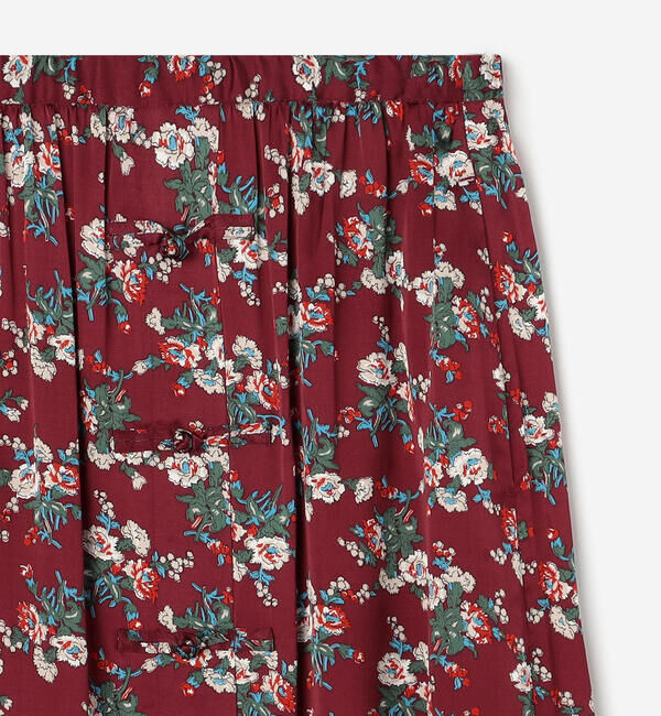  「THE SHINZONE | フラワープリント ロングスカート WOMEN」|スカート|