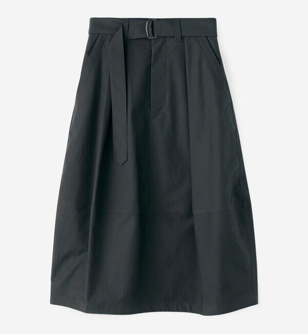  「HAVERSACK | 〈別注〉コットン ベルテッドコクーンスカート WOMEN」|スカート|