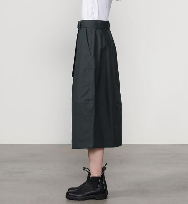  「HAVERSACK | 〈別注〉コットン ベルテッドコクーンスカート WOMEN」|スカート|