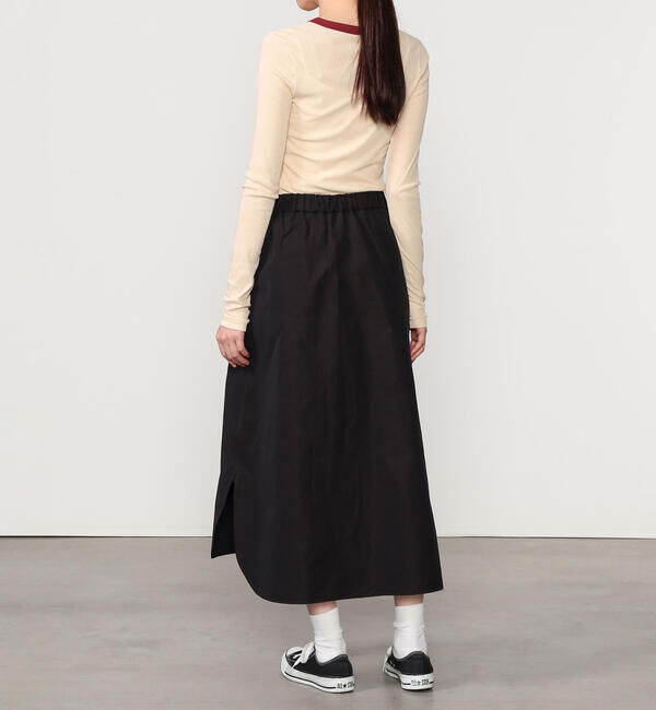  「babaco | ツイストコットン ロングスリーブTシャツ WOMEN」|Tシャツ・カットソー|