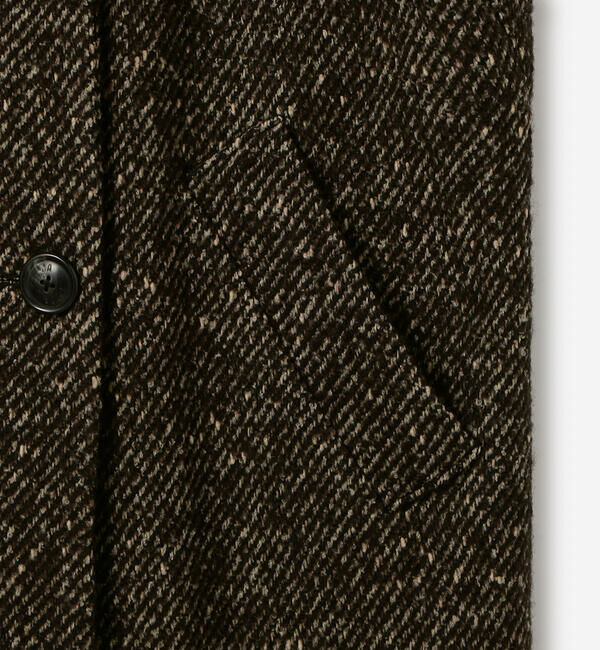  「TICCA |〈別注〉ツイード テントコート WOMEN」|ダッフルコート|