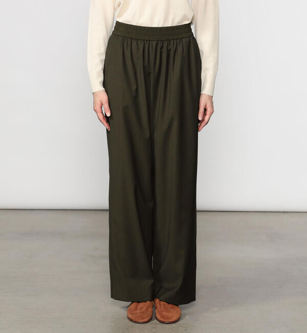 Morris & Sons「MORRIS & SONS | ワイドイージーパンツ WOMEN」|チノ|