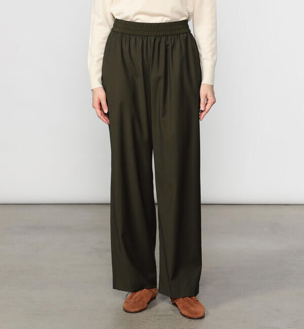 Morris & Sons「MORRIS & SONS | ワイドイージーパンツ WOMEN」|チノ|