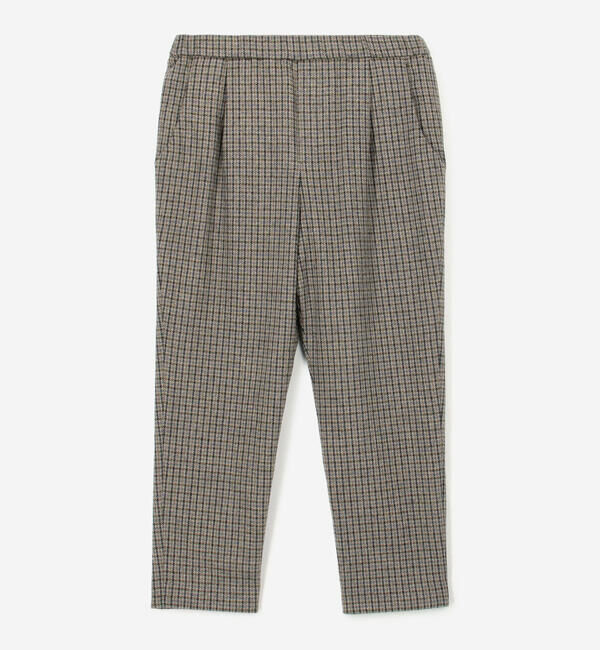 Morris & Sons「MORRIS & SONS | チェック イージーパンツ WOMEN」|チノ|