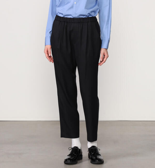 Morris & Sons「MORRIS & SONS | イージーパンツ WOMEN」|スラックス|BLACK