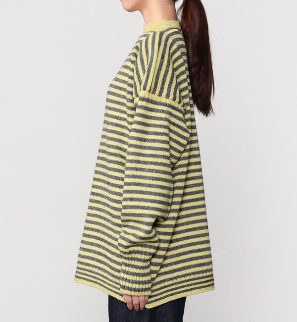  「Le Tricoteur | トラディショナル ウールガンジーセーター UNISEX」|ニット・セーター|