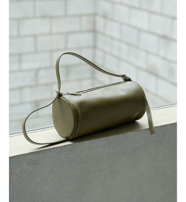 Hoaw.「【Hoaw.】レザー2WAYショルダーバッグ」|トートバッグ|カーキ