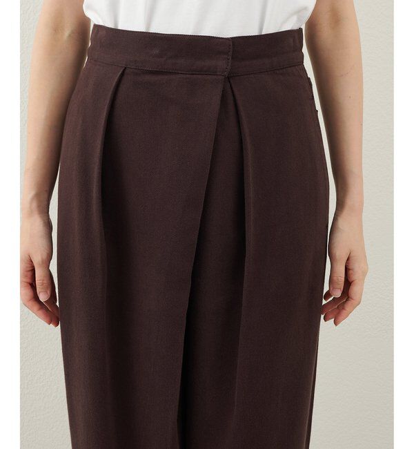  「ラップデニムパンツ」|デニム|