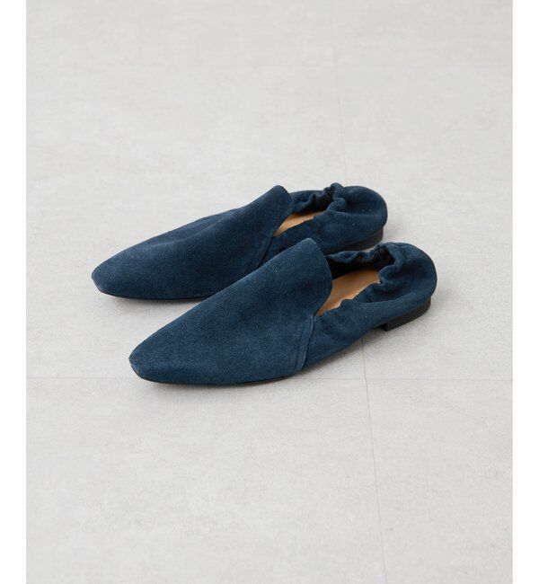  「【THE PAUSE】ギャザーフラットシューズ」|その他|