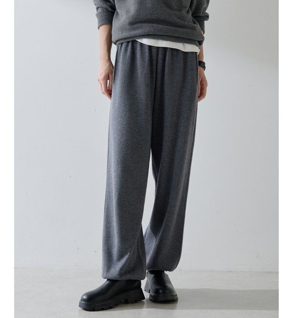 GEMINI「【GEMINI】ニットパンツ」|チノ|グレー