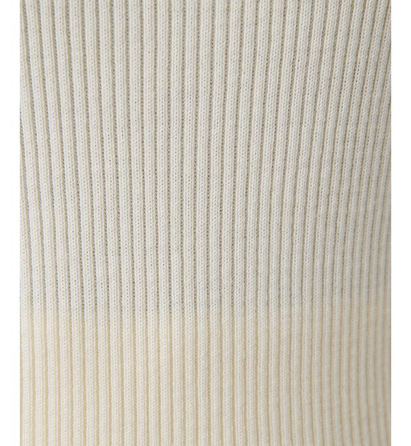  「リブニットクループルオーバー」|ニット・セーター|