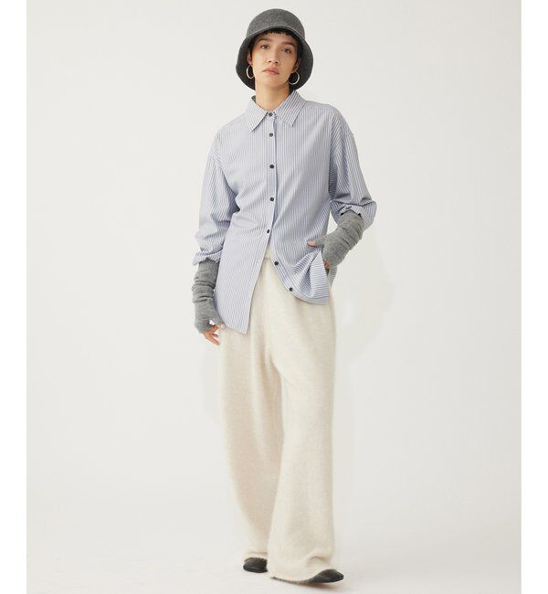 THE PAUSE「【THE PAUSE】ファーニットドロストパンツ」|チノ|