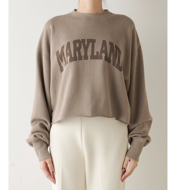  「裏毛ロゴプルオーバー」|Tシャツ・カットソー|