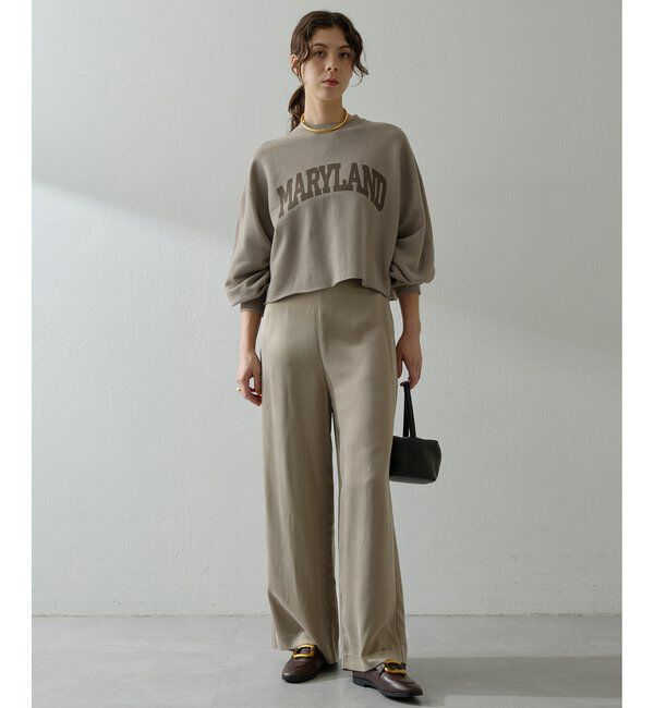  「裏毛ロゴプルオーバー」|Tシャツ・カットソー|