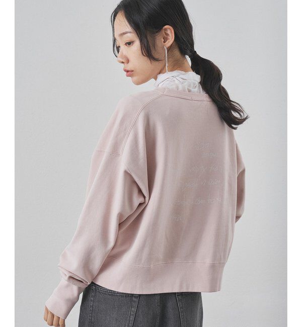  「ヴィンテージロゴ裏毛」|Tシャツ・カットソー|ピンクベージュ