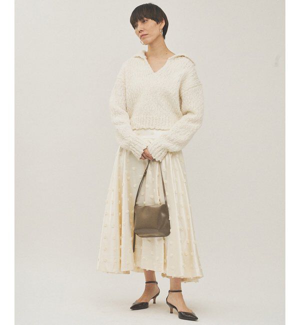  「ボンボンジャガードスカート」|スカート|