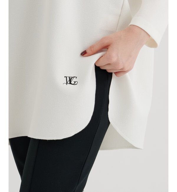  「刺繍ジョーゼットプルオーバー」|シャツ・ブラウス|