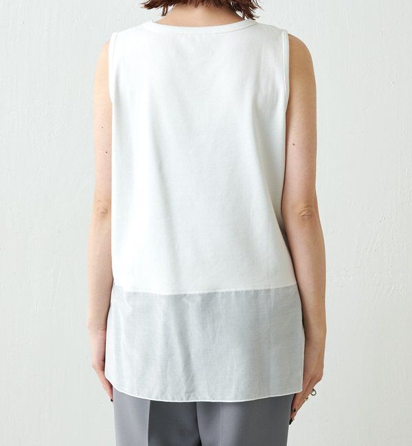  「【C&prime;NOTE/ノート】【新色登場】裾シアータンクトップ」|Tシャツ・カットソー|