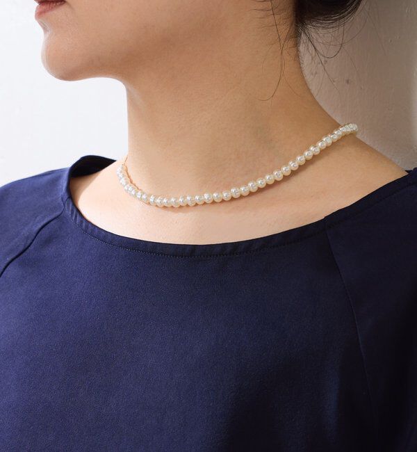  「【PAPILLONNER/パピヨネ】パールY字ネックレス」|リング|