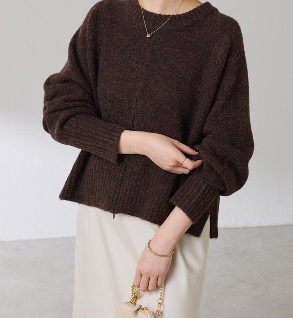  「ヤクライクショートニット」|ニット・セーター|