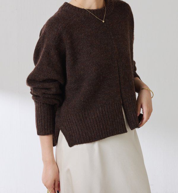  「ヤクライクショートニット」|ニット・セーター|