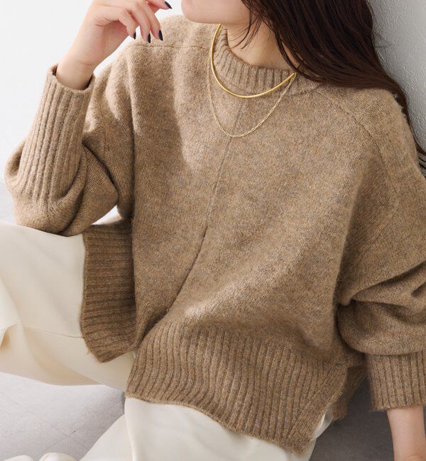  「ヤクライクショートニット」|ニット・セーター|